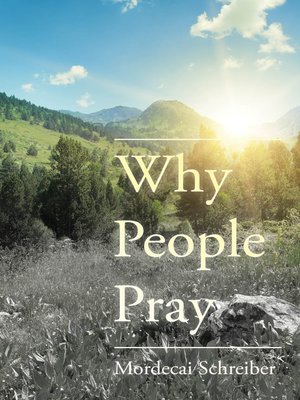 cover image of Why People Pray